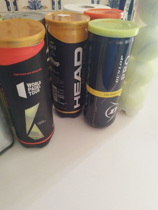 Pelota Tenis Head - usadas  1€ cada bote