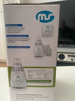 Calienta biberones Multifunción MS-1002