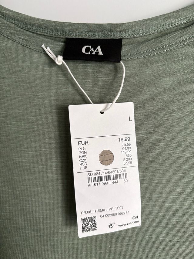 Vestidos largos - Negro y Verde