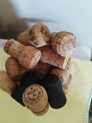 30 Tappi Sughero Vino