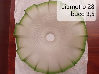 Paralume Vetro Verde