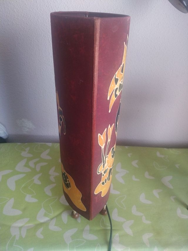 Lámpara de mesa étnica