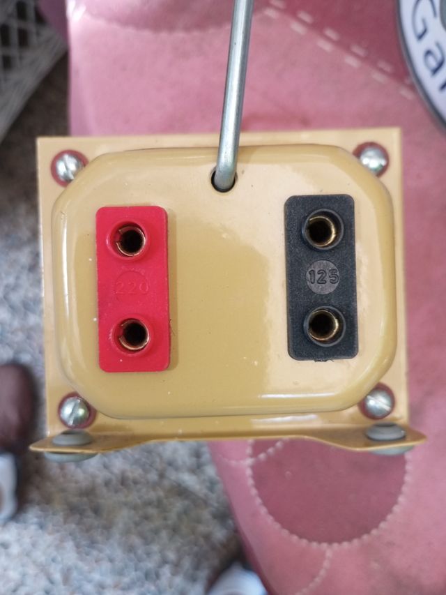 Autotransformador reversible Loydje 125-220V 300VA