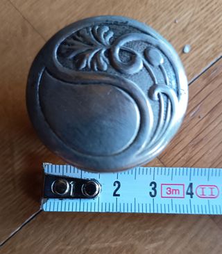 Antiguo mango de sombrilla Art Nouveau