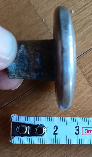 Antiguo mango de sombrilla Art Nouveau