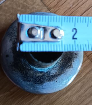 Antiguo mango de sombrilla Art Nouveau