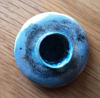 Antiguo mango de sombrilla Art Nouveau