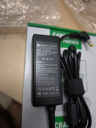 Cargador Portátil 20V 2A 5.5x2.5