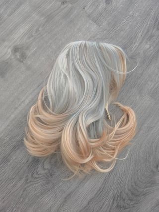 Peluca tonos pastel Japón