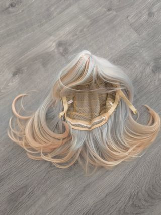 Peluca tonos pastel Japón