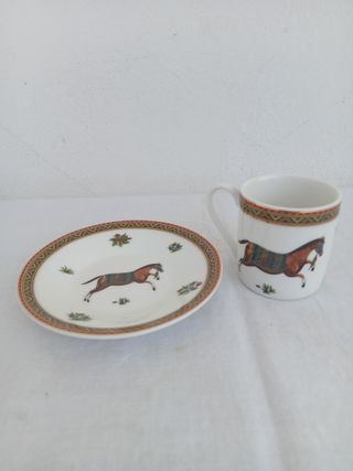 Tazze da caffè Hermès Cheval d'Orient