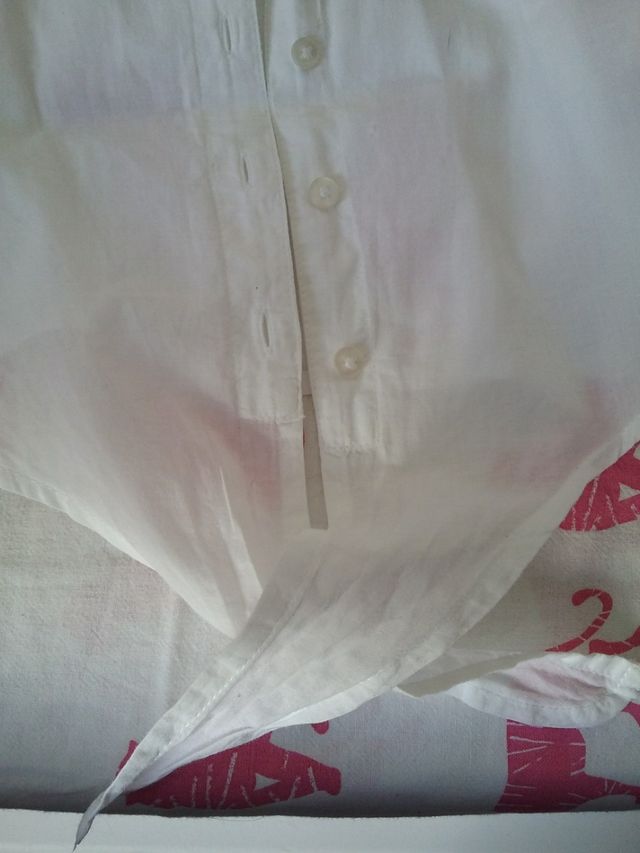 Camisa blanca niña -
