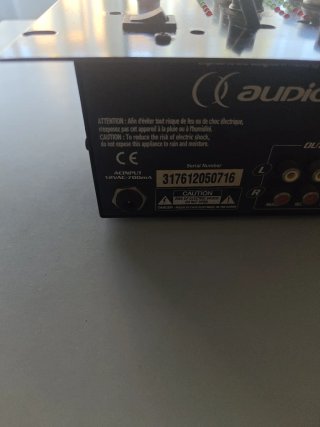 Mesa mezclas Audiophony XS3