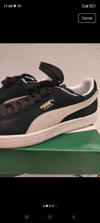 Zapatillas Puma Suede Negras