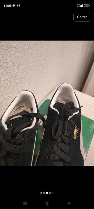 Zapatillas Puma Suede Negras