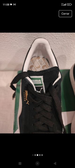 Zapatillas Puma Suede Negras