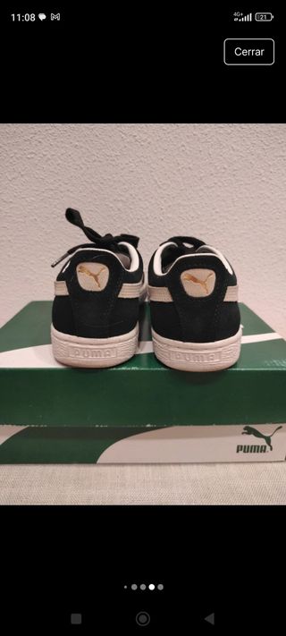 Zapatillas Puma Suede Negras