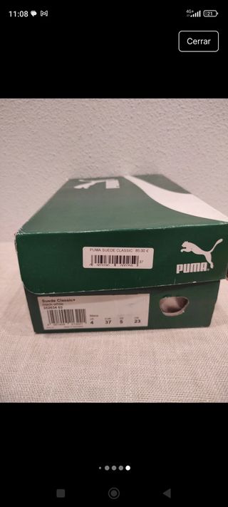 Zapatillas Puma Suede Negras