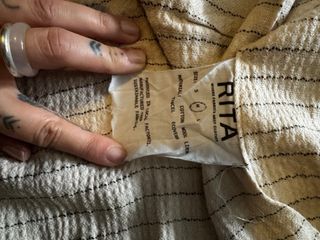 Falda Rita beige M - Pareo