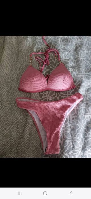 Bikini rosa - Push up nuevo completamente 