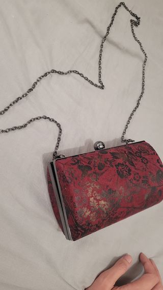 Bolso Misako granate - fiesta