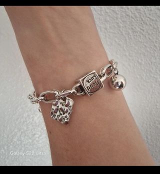 Pulsera plata 925 charms