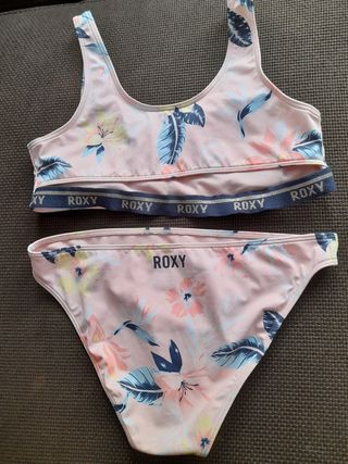 Bikini Roxy niña rosa