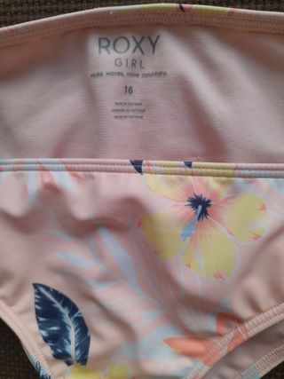 Bikini Roxy niña rosa