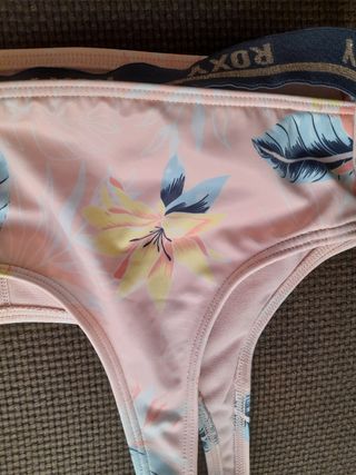Bikini Roxy niña rosa
