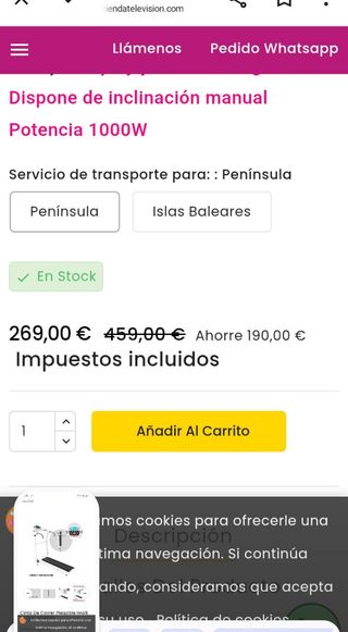 Cinta correr iWalk plegable