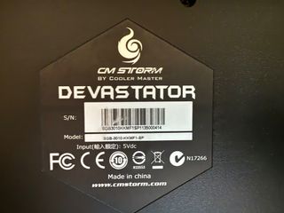 Teclado y ratón gaming CM Storm Devastator azul