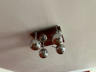 Lamparas techo 4 focos halogenos