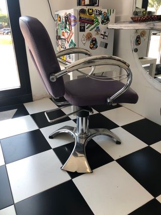 2,Sillas peluquería PAHI - Moradas