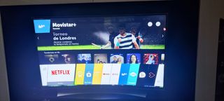 TV LG 4K 3D - Curva 55"