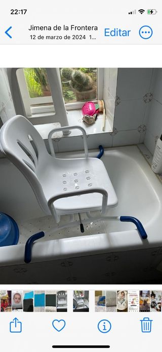 Silla de ducha - Bañera