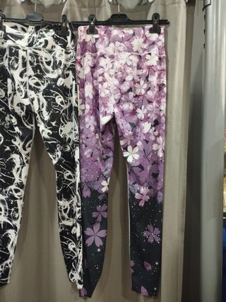 Mallas deportivas estampadas
