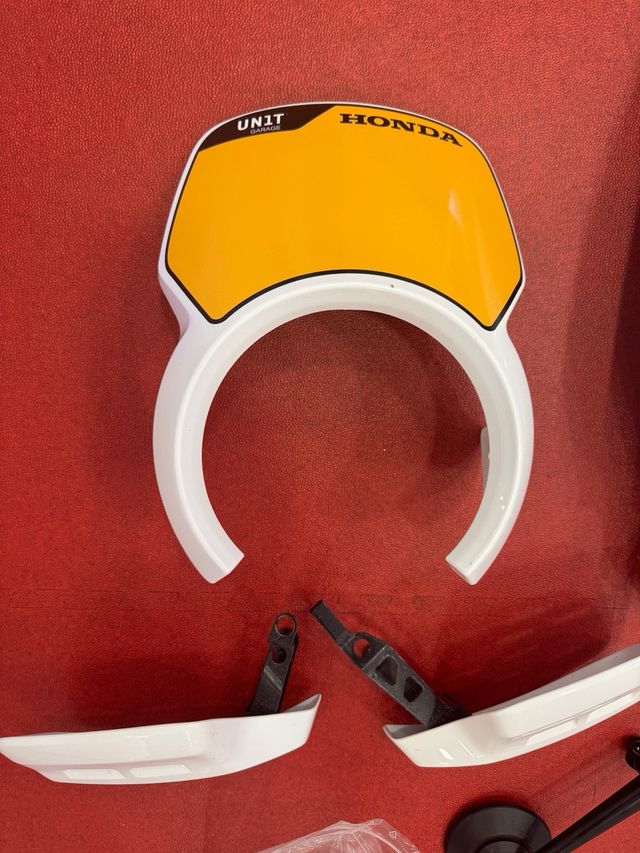 Honda CL500 - Kit Plástico Branco honda