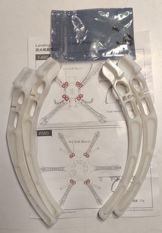 Patas de Aterrizaje DJI para Drones F450 y F550