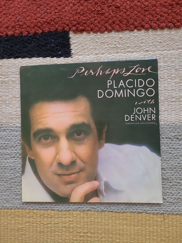 LP Plácido Domingo - Perhaps Love