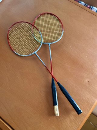 2 Raquetas bádminton