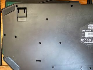 Teclado CM Storm Cooler Master gaming rojo