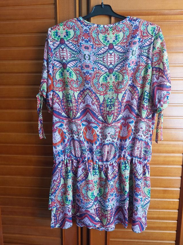 Blusón verano multicolor - Talla 50