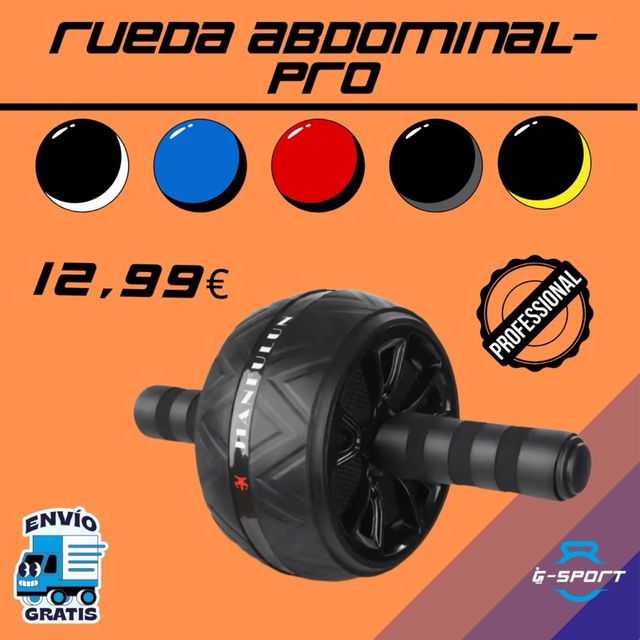 RUEDA ABDOMINAL PRO-FITNESS CORE GIMNASIO