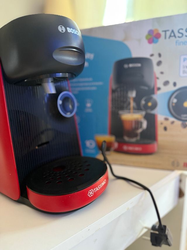 Cafetera Tassimo Bosch Finesse Roja