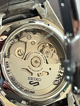 Reloj 5 Sport Automático Black SRPD55K1