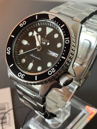 Reloj 5 Sport Automático Black SRPD55K1