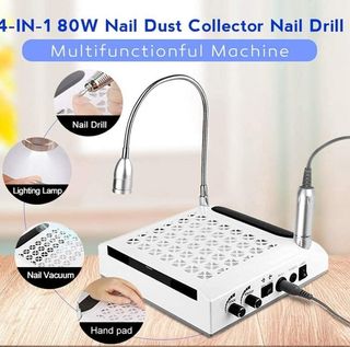 Aspiratore Fresa Lampada a Led Manicure Pedicure