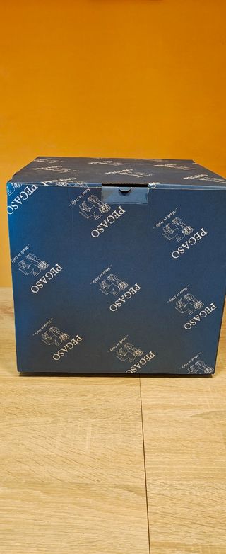 Coppa vetro Pegaso fiori