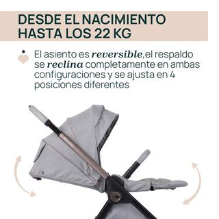 Pack: Carrito 2 en 1 Chicco Bellagio + cuna. Nuevo