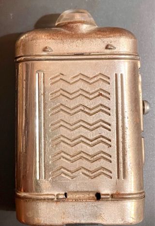 Linterna antigua años 50 - Cristal lupa